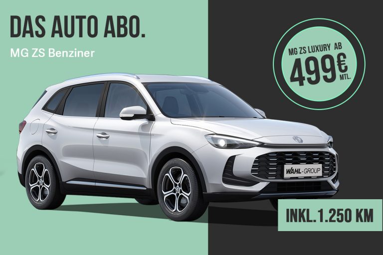 Mg ZS Benziner Auto Abo K&W Mobility Wahl Group